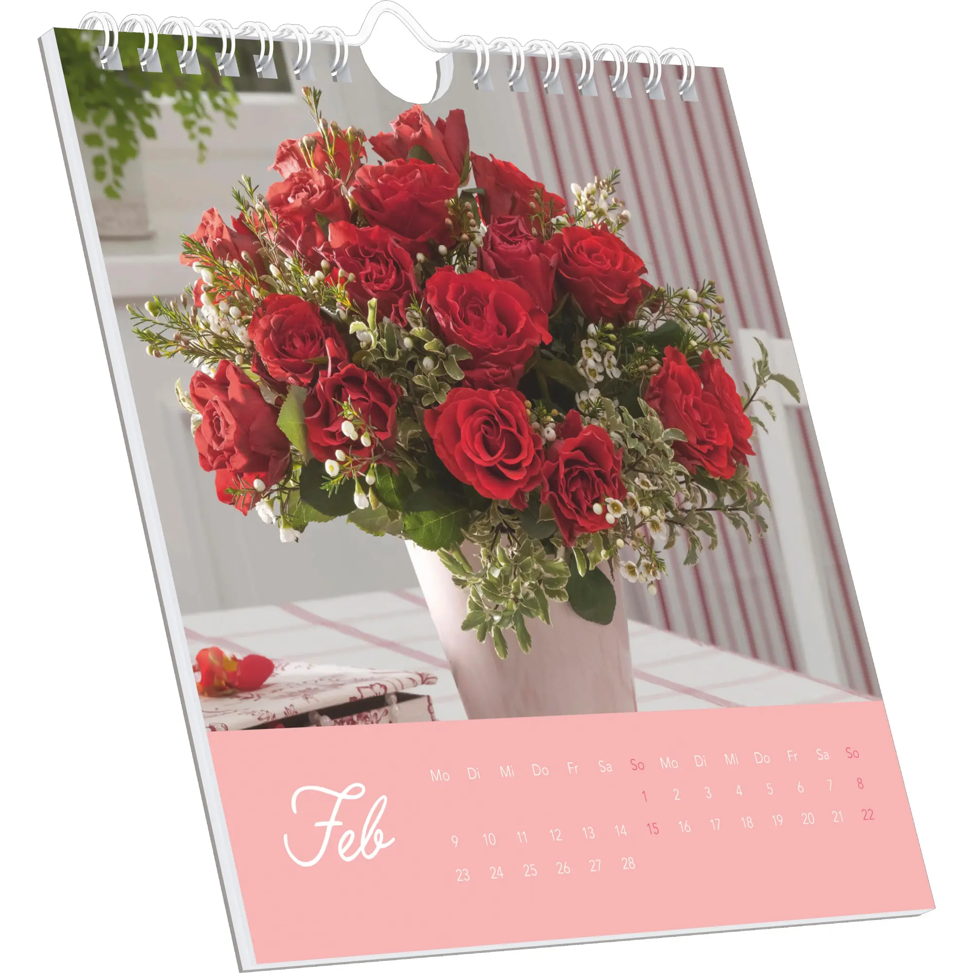 Bild: 4069095003453 | Blumengrüße 2026 - Postkartenkalender 16x17 cm - Blumen - zum...
