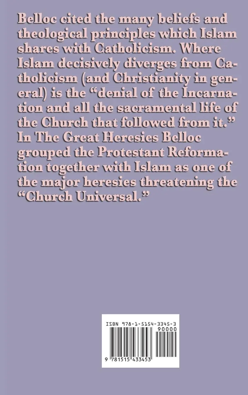 Rückseite: 9781515433453 | The Great Heresies | Hilaire Belloc | Buch | Gebunden | Englisch