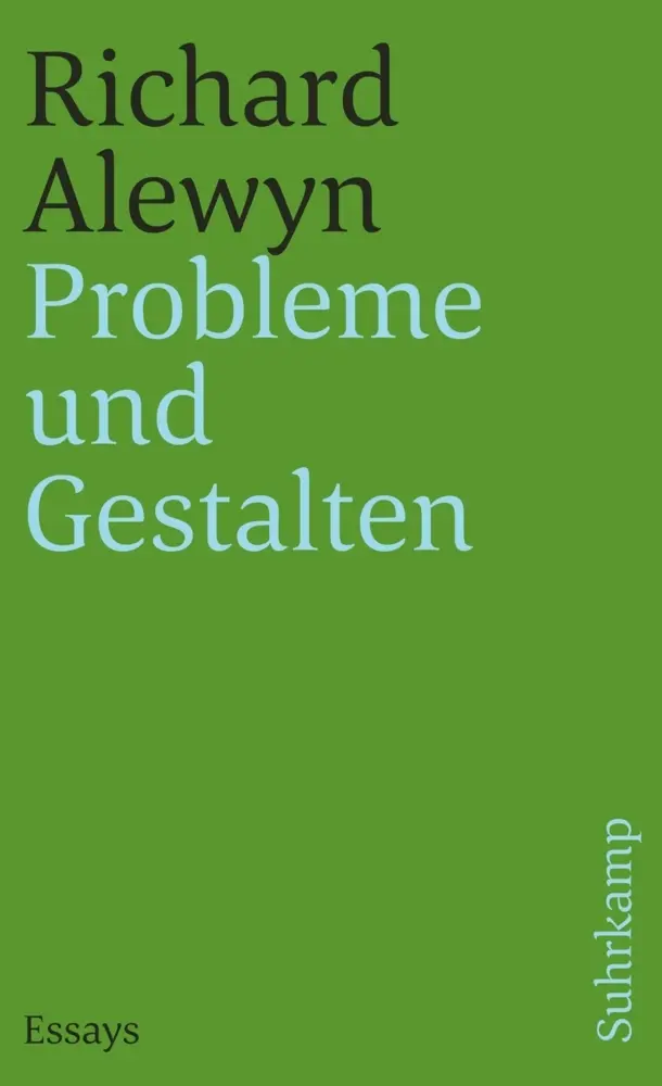Cover: 9783518373453 | Probleme und Gestalten | Essays | Richard Alewyn | Taschenbuch | 1983