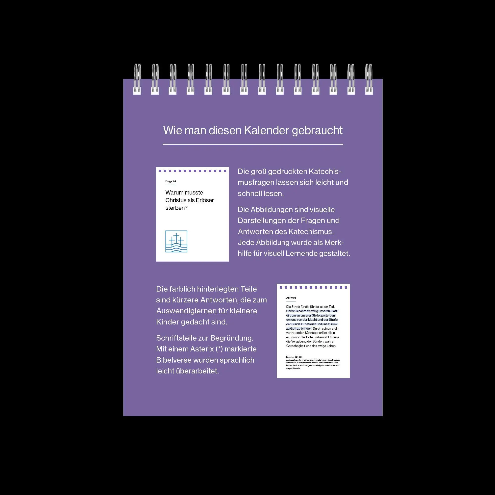 Bild: 9783986653453 | New City Katechismus (Tischkalender) | Verbum Medien (u. a.) | Buch