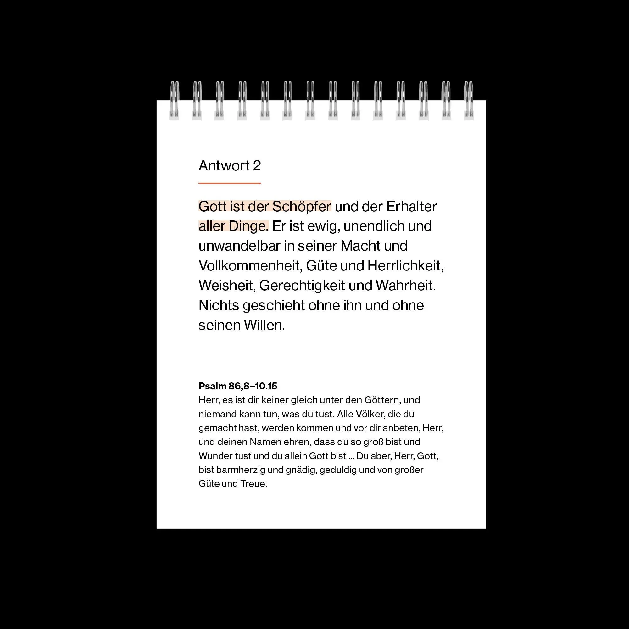 Bild: 9783986653453 | New City Katechismus (Tischkalender) | Verbum Medien (u. a.) | Buch