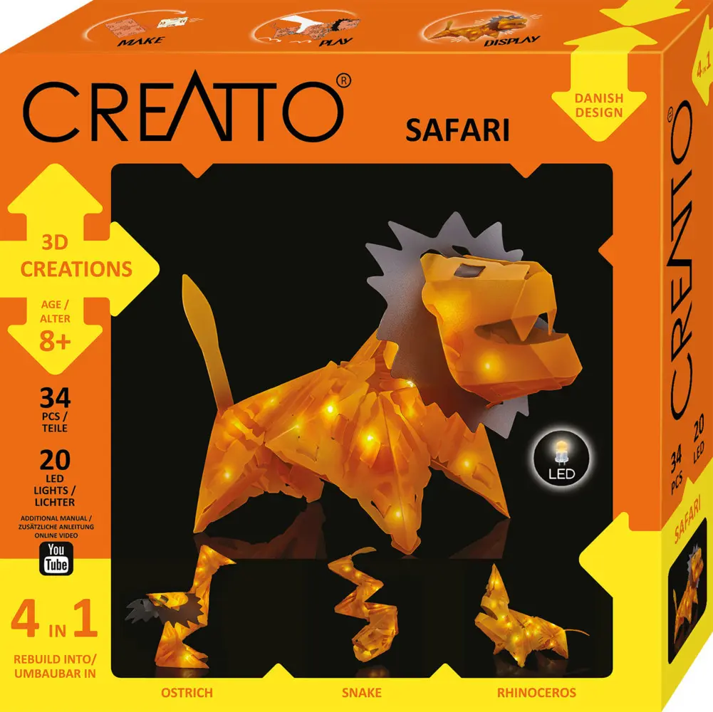 Cover: 5700002003553 | Creatto Löwe / Safari | Spiel | Brettspiel | 03479 | Deutsch | 2020