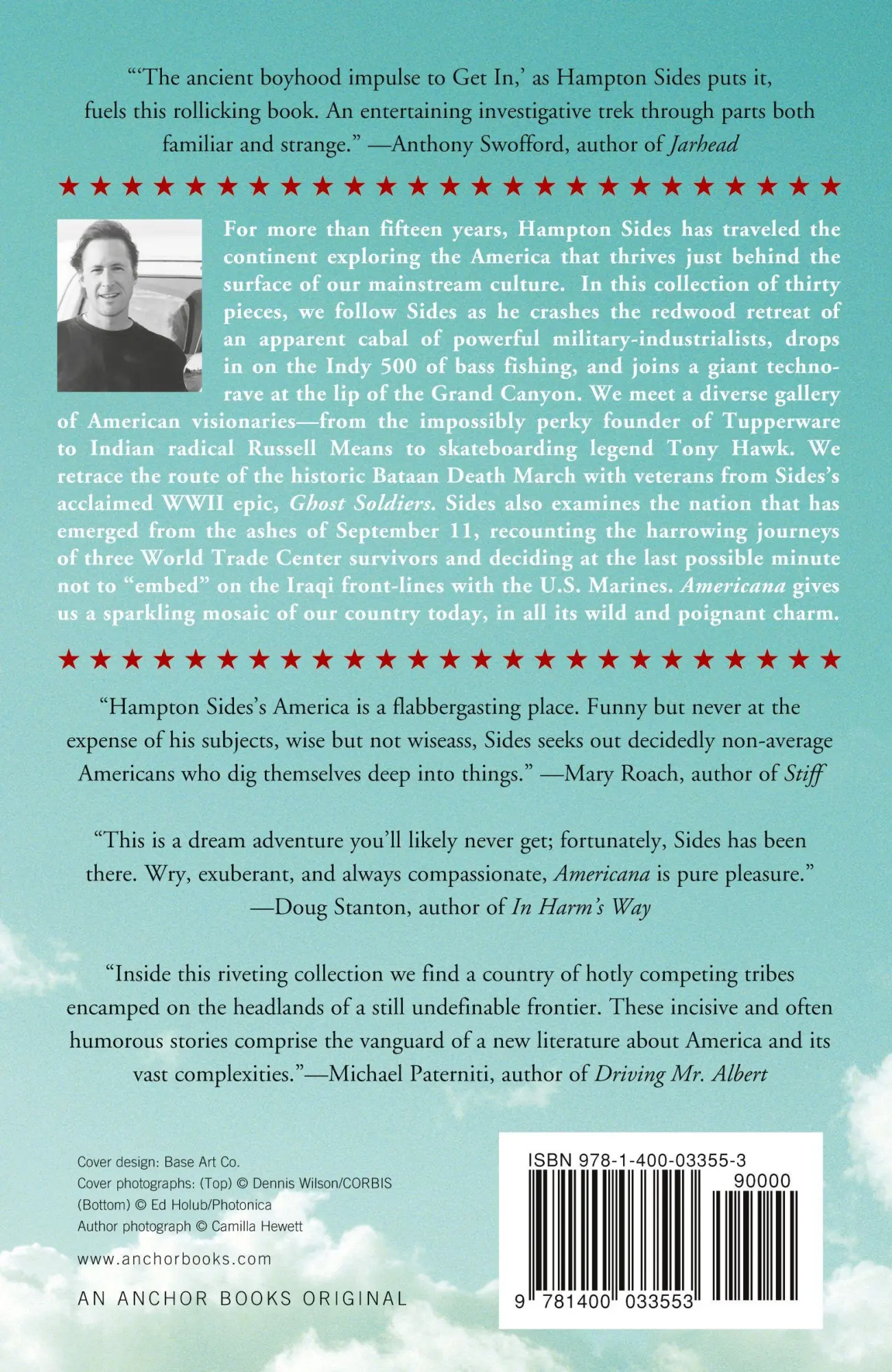 Rückseite: 9781400033553 | Americana | Dispatches from the New Frontier | Hampton Sides | Buch