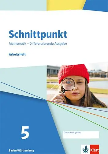 Cover: 9783127453553 | Schnittpunkt Mathematik 5. Arbeitsheft mit Lösungsheft Klasse 5....