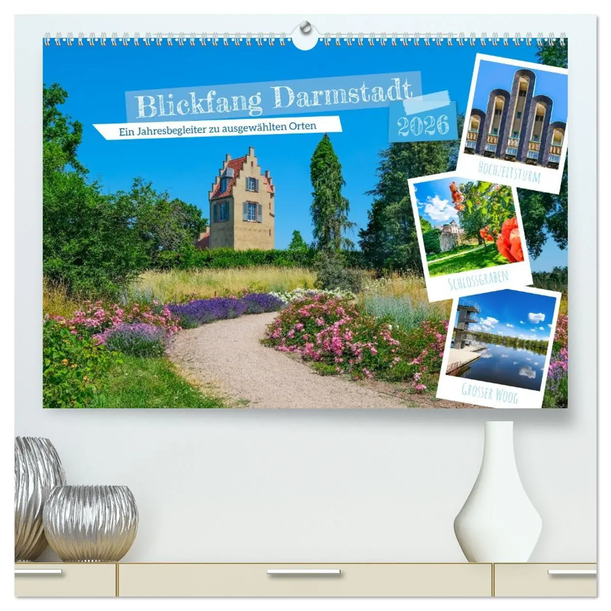 Cover: 9783457503553 | Blickfang Darmstadt! (hochwertiger Premium Wandkalender 2026 DIN A2...
