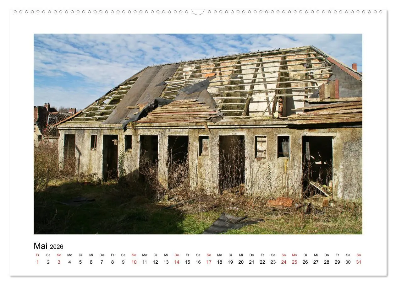 Bild: 9783457813553 | Verlassene Orte Ruhrgebiet (Wandkalender 2026 DIN A2 quer),...