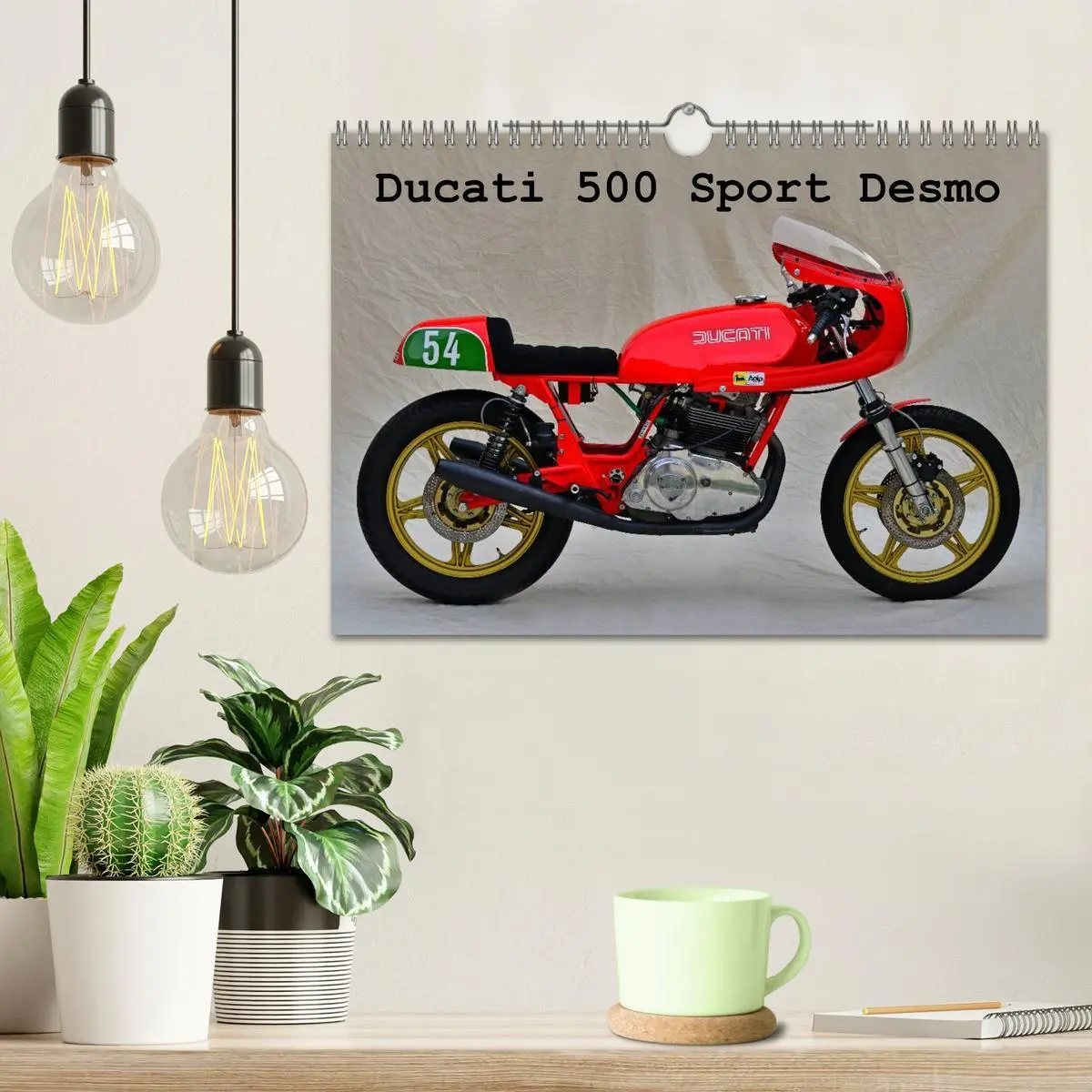 Bild: 9783516213553 | Ducati 500 Sport Desmo (Wandkalender 2026 DIN A4 quer), CALVENDO...