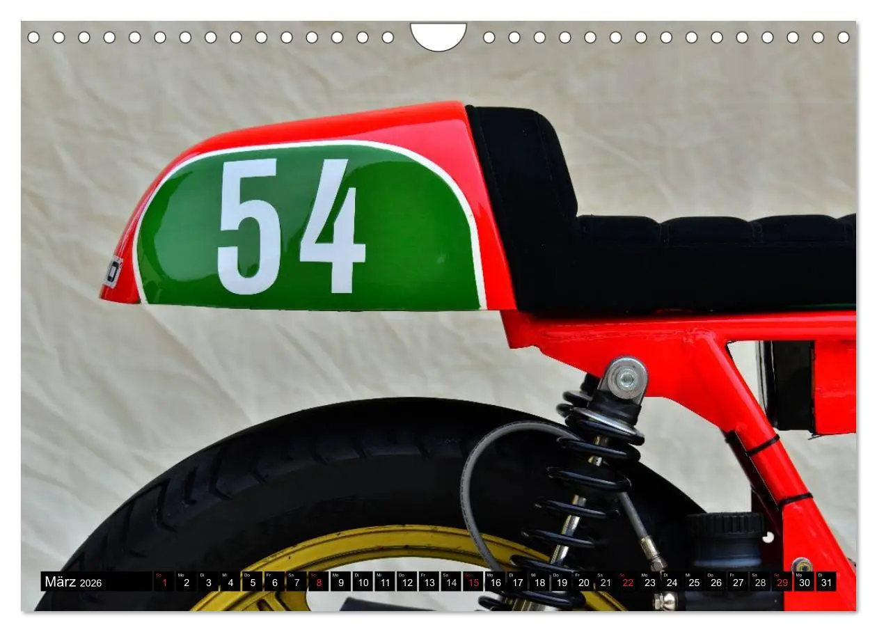 Bild: 9783516213553 | Ducati 500 Sport Desmo (Wandkalender 2026 DIN A4 quer), CALVENDO...