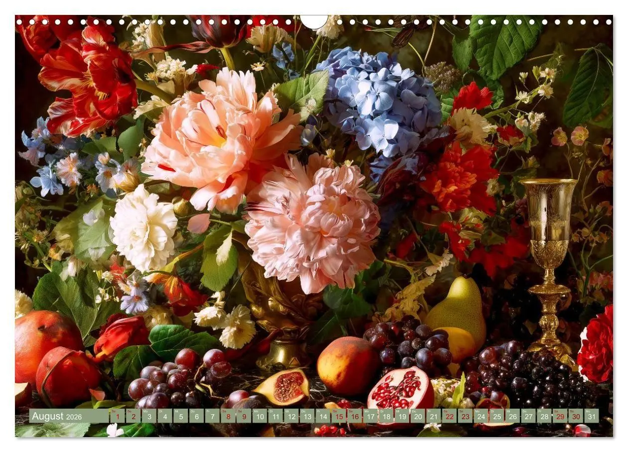 Bild: 9783516693553 | Bloom und Bite. KI mixt Blumen, Obst und Gemüse (Wandkalender 2026...