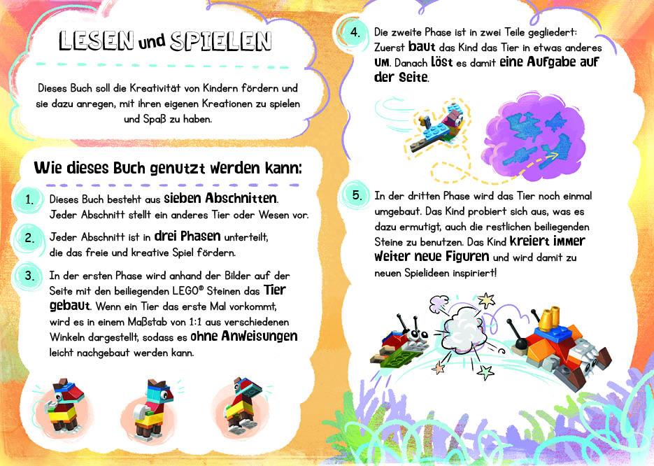 Bild: 9783960803553 | LEGO® Lesen und Spielen mit lustigen Tieren und anderen Wesen | Spiel