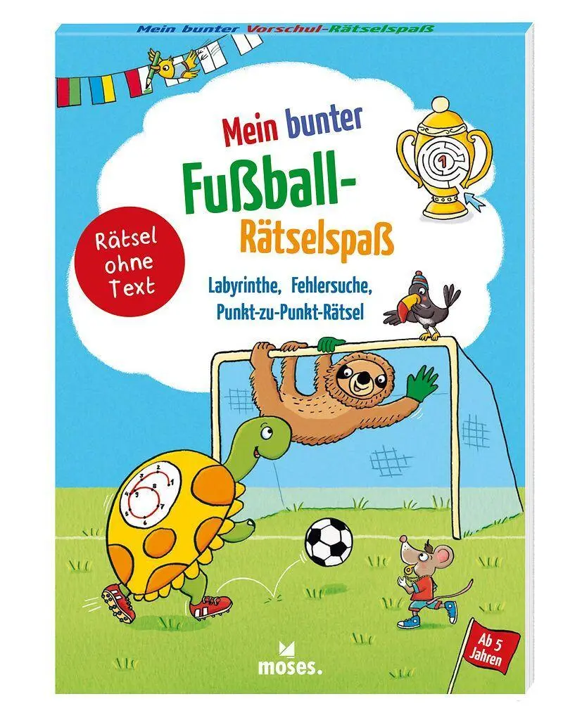 Cover: 9783964553553 | Mein bunter Fußball Rätselspaß | Christine Thau | Taschenbuch | 160 S.