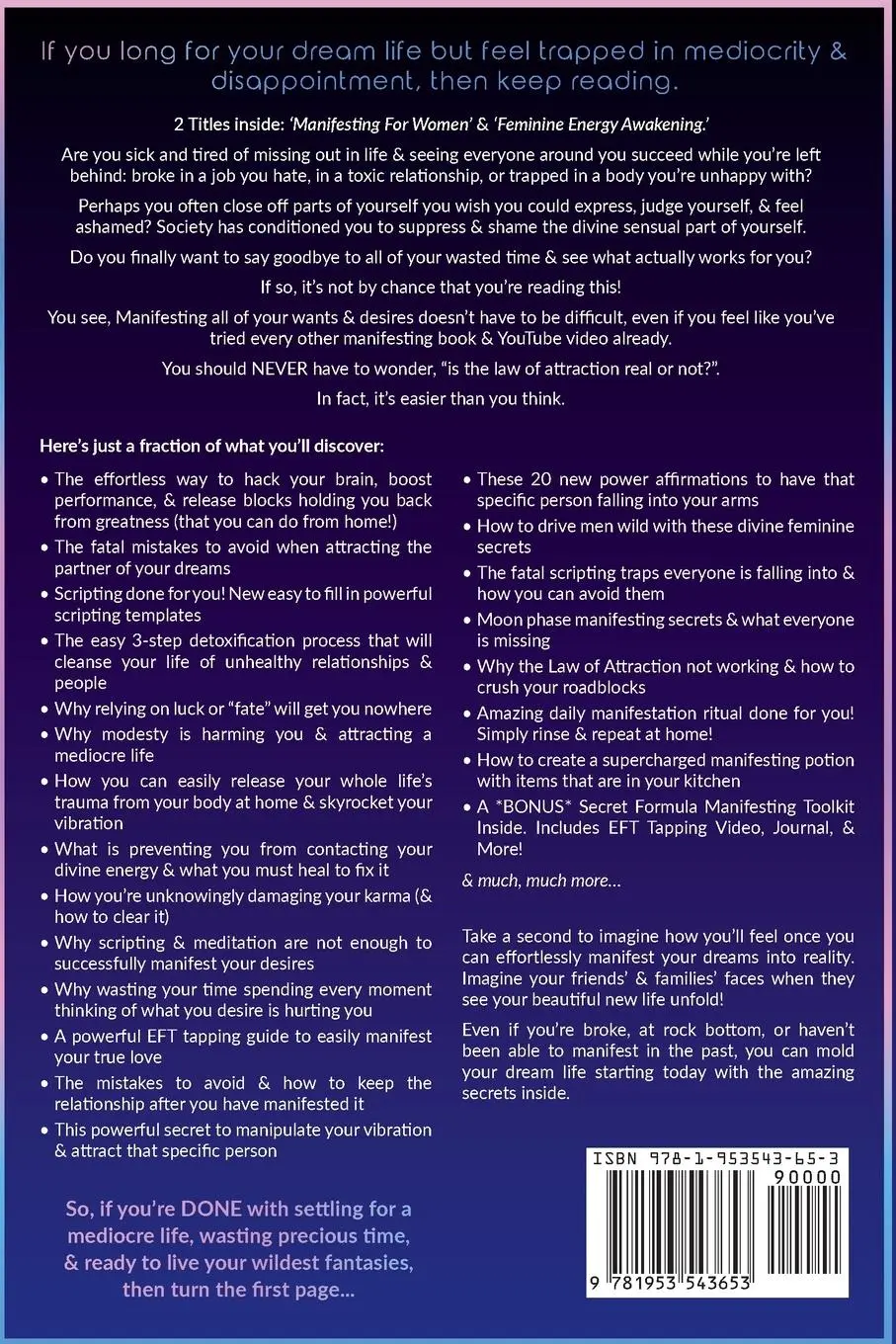 Rückseite: 9781953543653 | Divine Feminine Energy | Angela Grace | Taschenbuch | Englisch | 2020