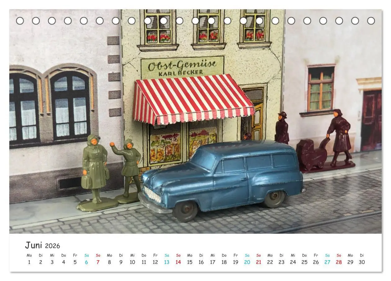 Bild: 9783457353653 | Autos auf der Modellbahn (Tischkalender 2026 DIN A5 quer), CALVENDO...