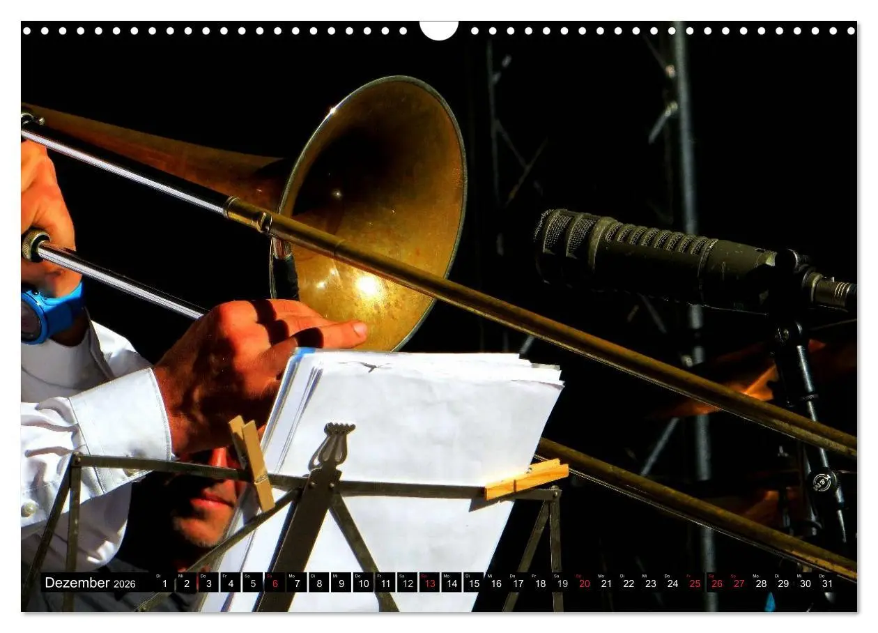 Bild: 9783457973653 | Klangbilder des Jazz (Wandkalender 2026 DIN A3 quer), CALVENDO...