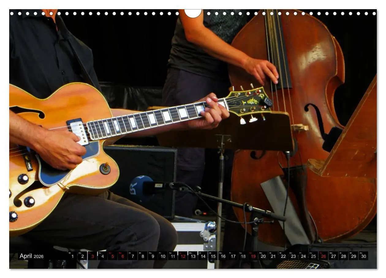Bild: 9783457973653 | Klangbilder des Jazz (Wandkalender 2026 DIN A3 quer), CALVENDO...