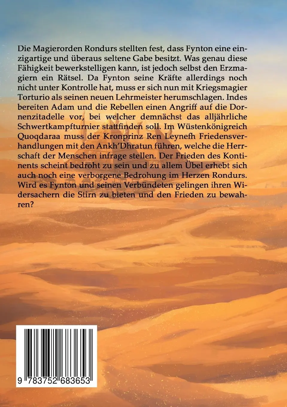 Rückseite: 9783752683653 | Krieg um Sydoria | Die Verschwörung | Raphael Rosenlechner | Buch