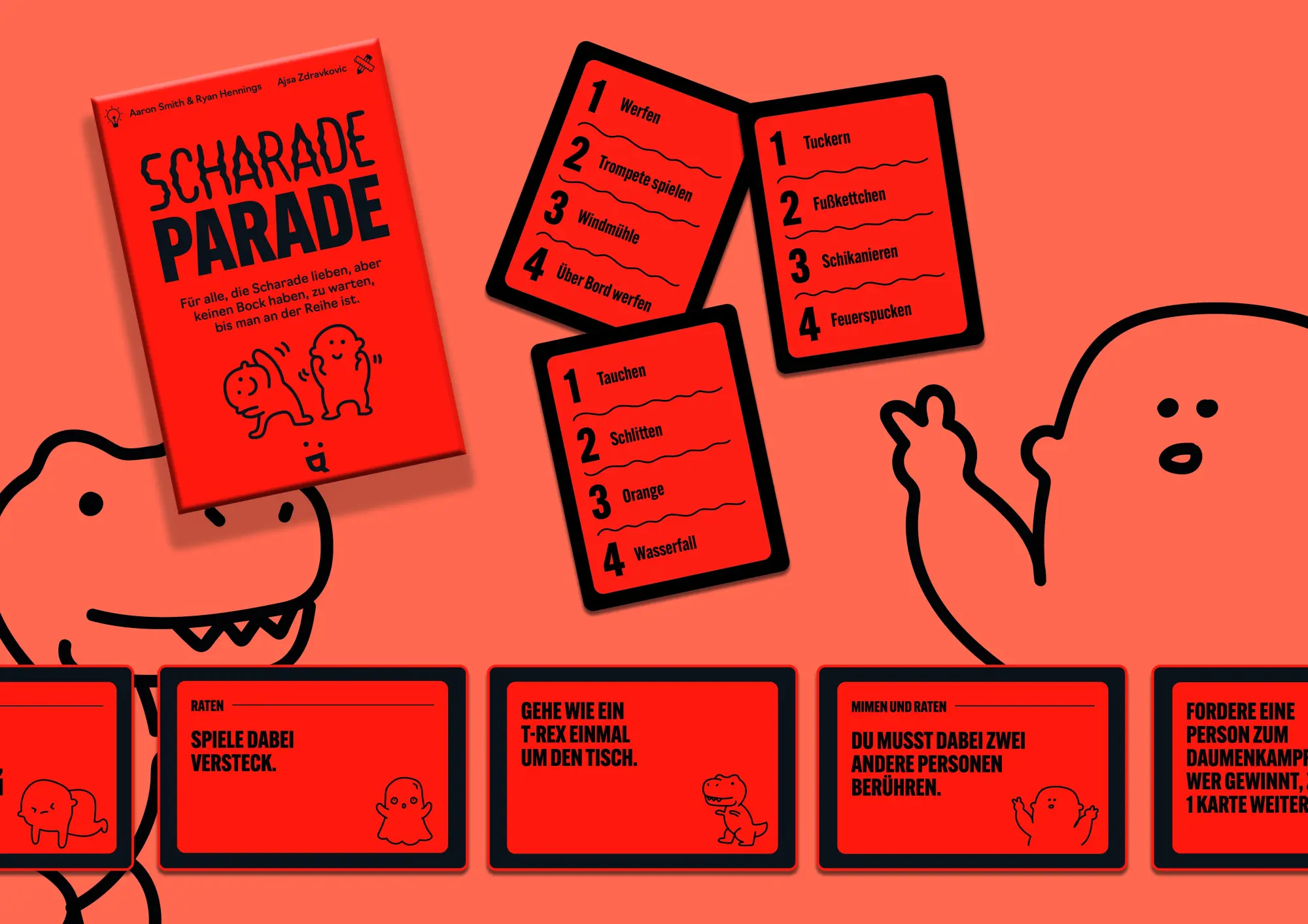 Bild: 7640139533753 | Scharade Parade | Aaron Smith (u. a.) | Spiel | Deutsch | 2025