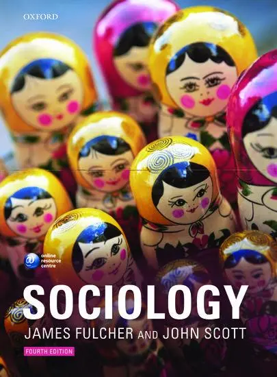 Cover: 9780199563753 | Sociology | James (Honorary University Fellow Fulcher (u. a.) | Buch
