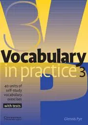 Cover: 9780521753753 | Vocabulary in Practice 3 | Glennis Pye | Taschenbuch | Englisch | 2003