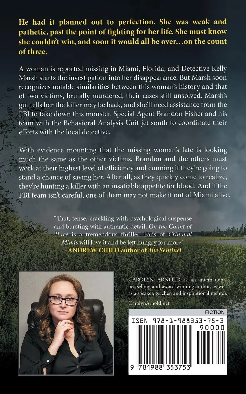 Rückseite: 9781988353753 | On the Count of Three | Carolyn Arnold | Taschenbuch | Englisch | 2018