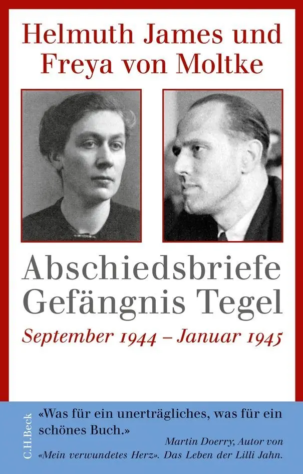 Cover: 9783406613753 | Abschiedsbriefe Gefängnis Tegel | September 1944 - Januar 1945 | Buch