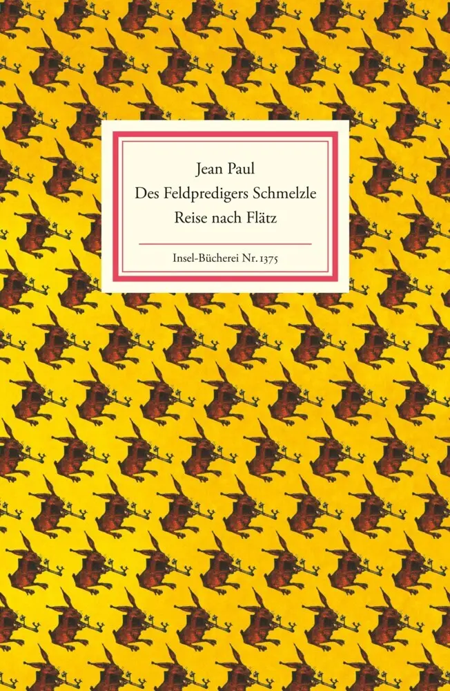 Cover: 9783458193753 | Des Feldpredigers Schmelzle Reise nach Flätz | Originalausgabe | Paul