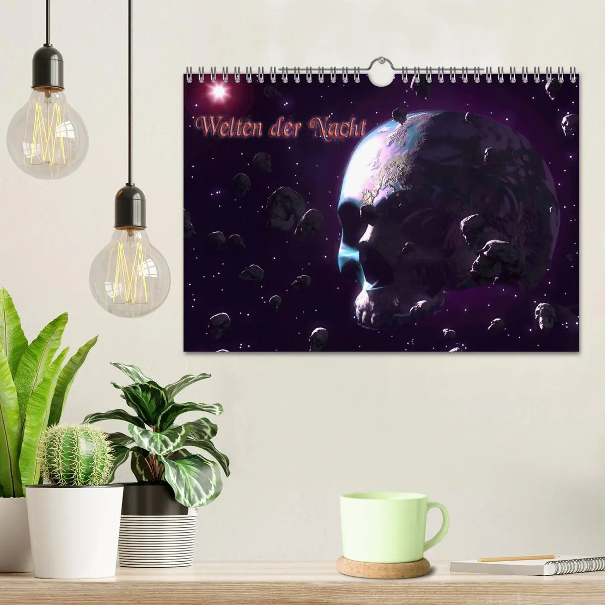 Bild: 9783516123753 | Welten der Nacht - Gothic und Dark Art (Wandkalender 2026 DIN A4...