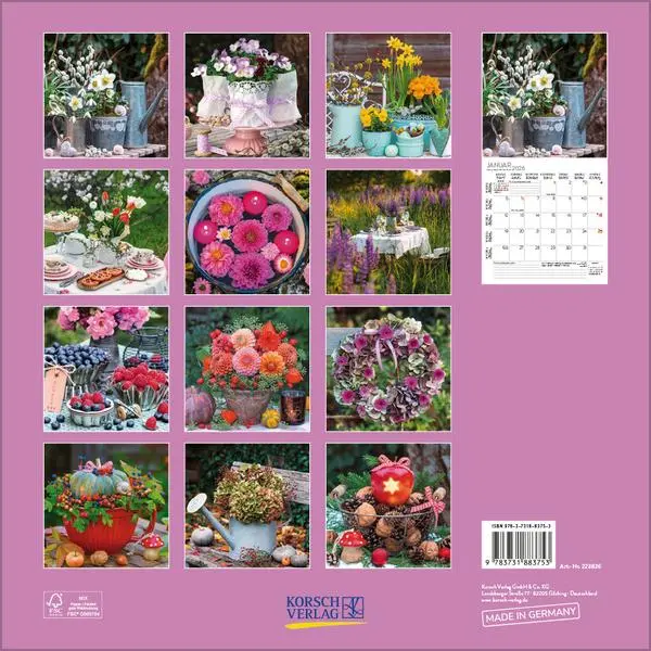 Bild: 9783731883753 | Land &amp; Lust 2026 | Verlag Korsch | Kalender | 13 S. | Deutsch | 2026