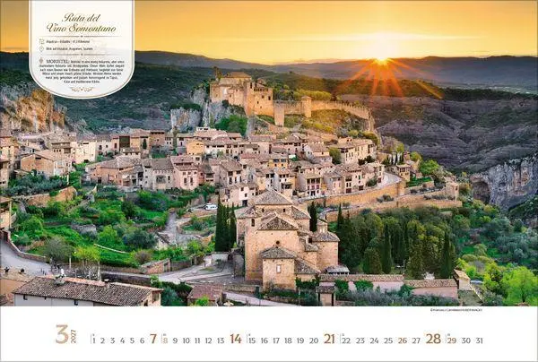 Bild: 9783819303753 | Weinstraßen Europas 2027 | Verlag Korsch | Kalender | 14 S. | Deutsch