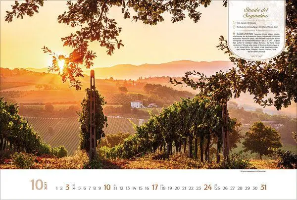 Bild: 9783819303753 | Weinstraßen Europas 2027 | Verlag Korsch | Kalender | 14 S. | Deutsch