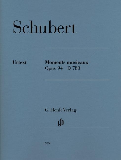 Cover: 9790201803753 | Moments Musicaux Op.94 | Besetzung: Klavier zu zwei Händen | Gieseking