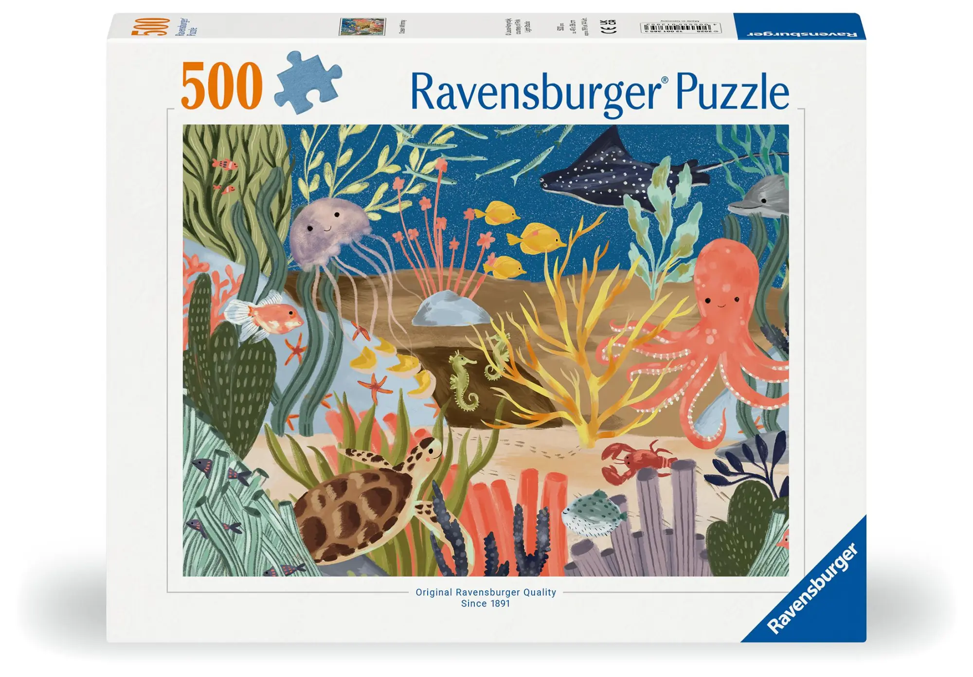 Cover: 4005555013853 | Erwachsenenpuzzle 500 Teile - Ozean-Laune | Spiel | 12001385 | Deutsch
