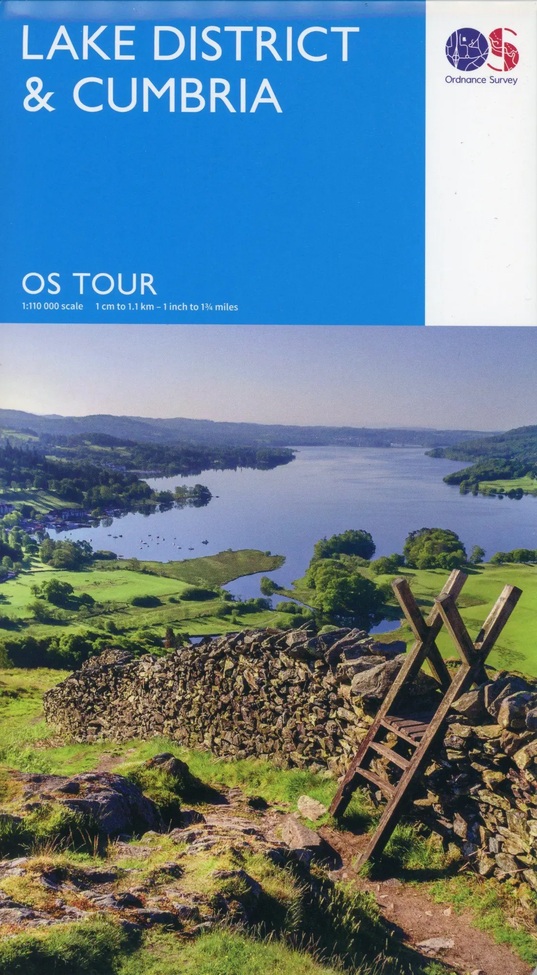Cover: 9780319263853 | Lake District &amp; Cumbria | (Land-)Karte | OS Tour Map | Karte/Landkarte