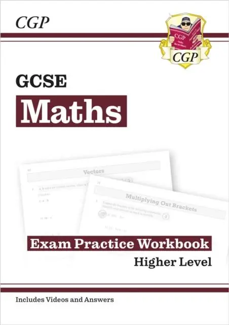 Cover: 9781782943853 | GCSE Maths Exam Practice Workbook: Higher - includes Video...