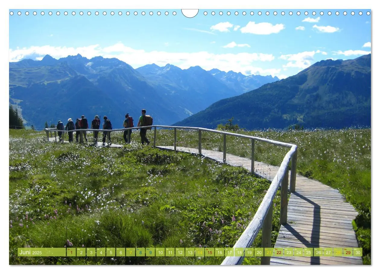 Bild: 9783435003853 | E5 - ZU FUSS ÜBER DIE ALPEN VON OBERSTDORF NACH MERAN (Wandkalender...