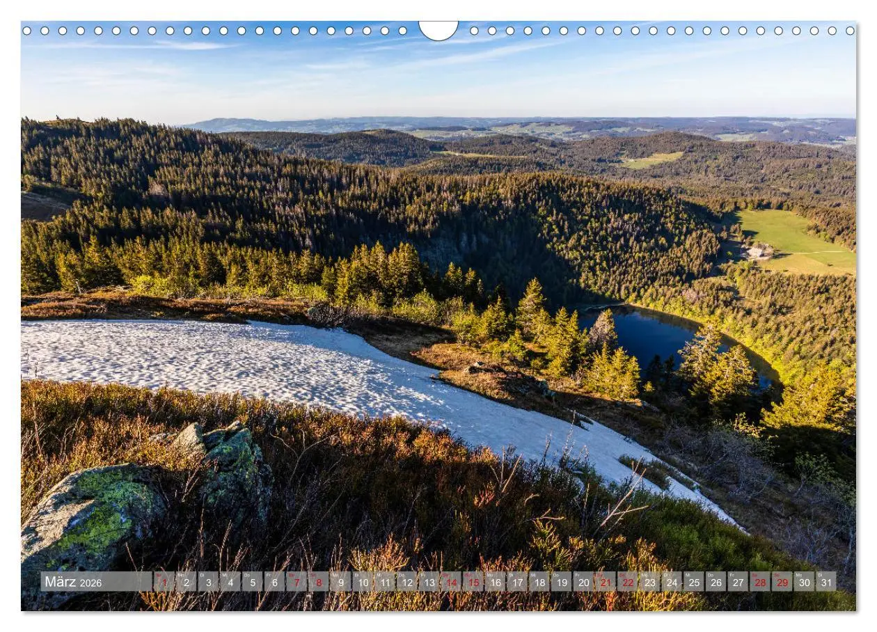 Bild: 9783457643853 | Ein Jahr im Schwarzwald (Wandkalender 2026 DIN A3 quer), CALVENDO...