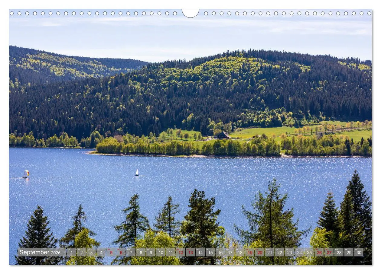 Bild: 9783457643853 | Ein Jahr im Schwarzwald (Wandkalender 2026 DIN A3 quer), CALVENDO...