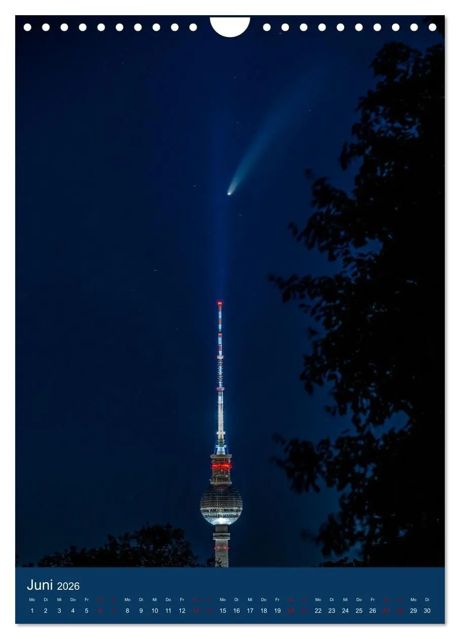 Bild: 9783516353853 | Berliner Fernsehturm - Magische Momente (Wandkalender 2026 DIN A4...