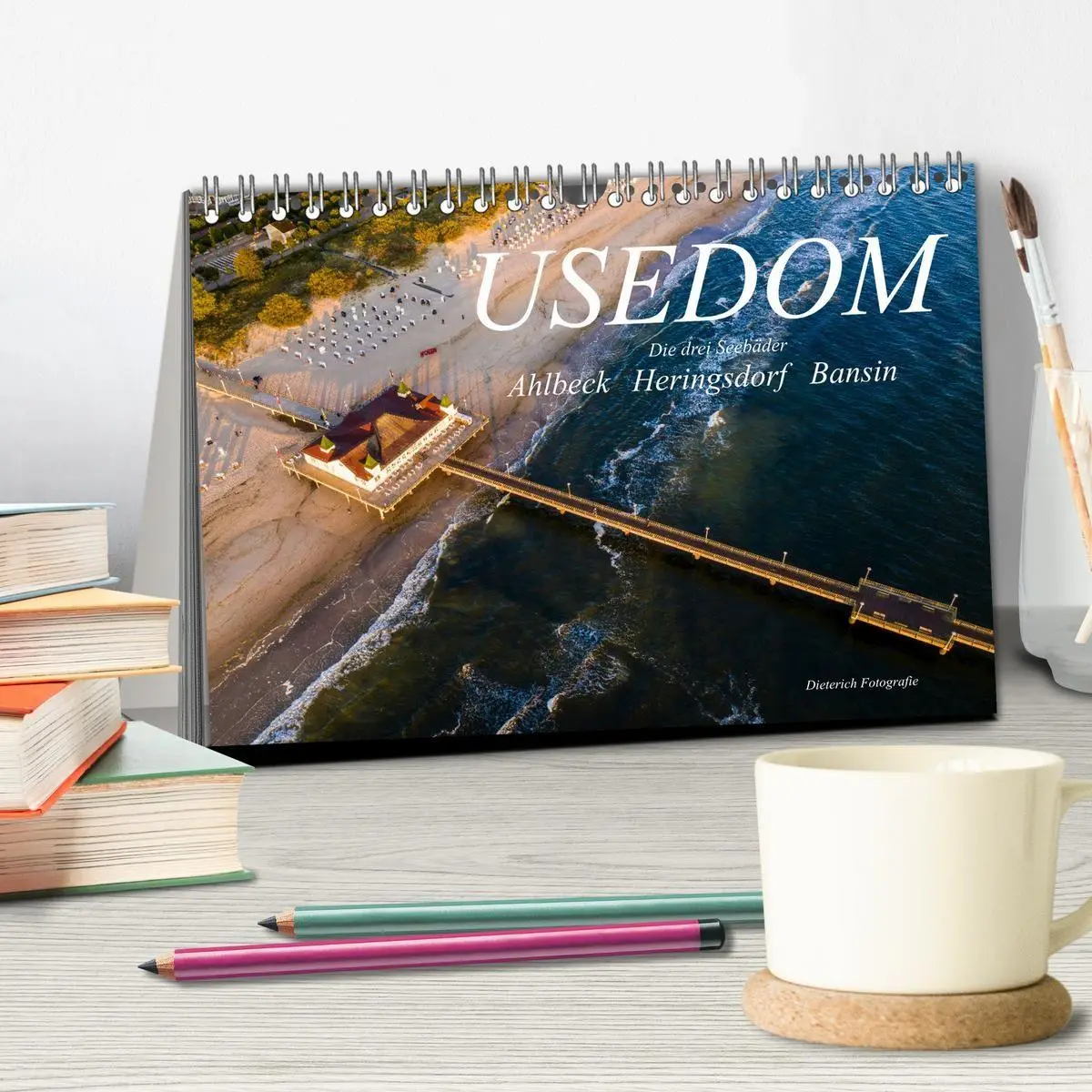 Bild: 9783569513853 | USEDOM Die drei Seebäder Ahlbeck - Heringsdorf - Bansin...