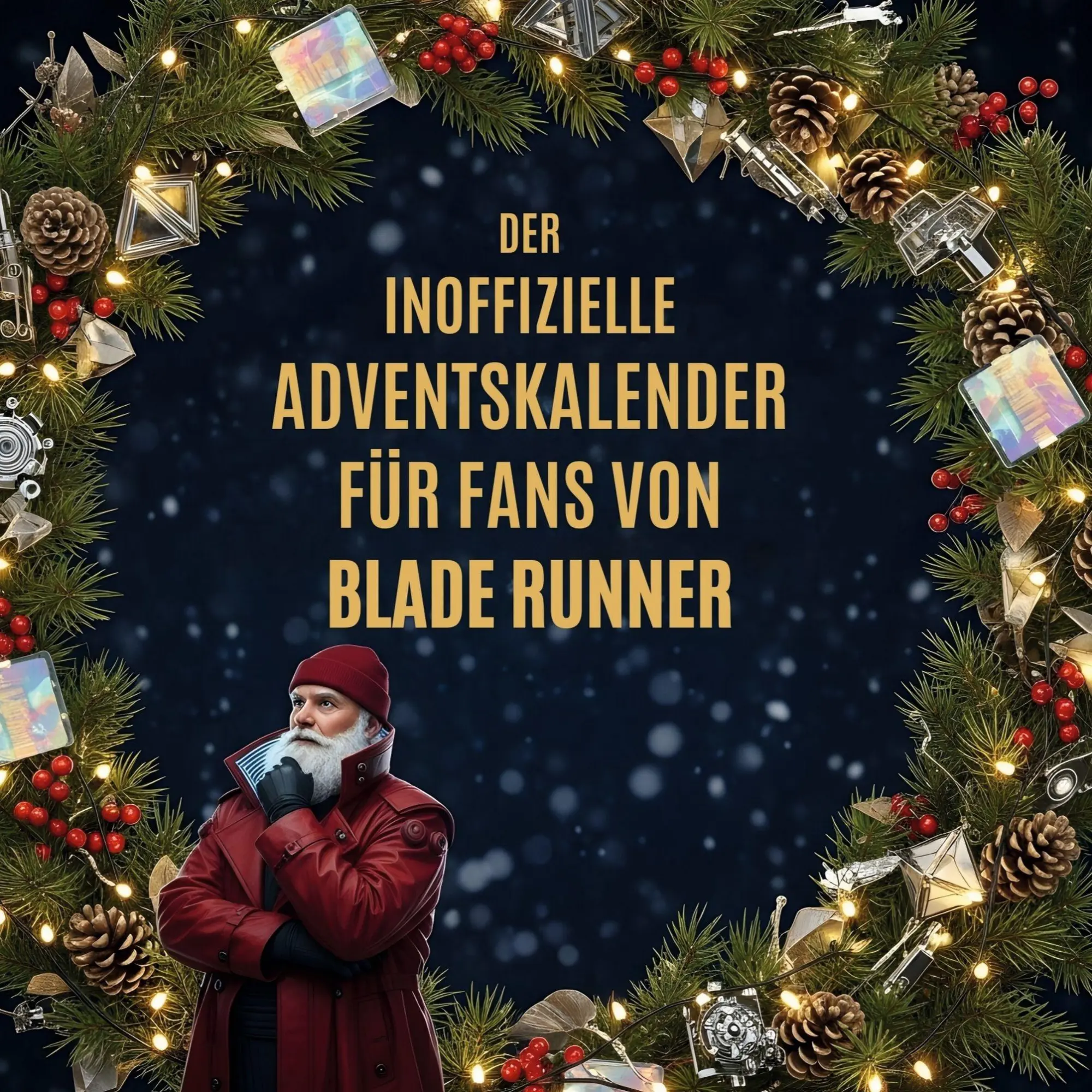 Cover: 9783695313853 | Der inoffizielle Adventskalender für Fans von Blade Runner | Vogel