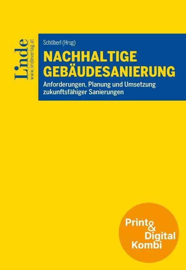 Cover: 9783707353853 | Nachhaltige Gebäudesanierung (Kombi Print&amp;digital) | Belazzi (u. a.)