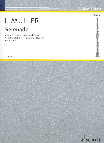 Cover: 9790001123853 | Serenade | Six easy pieces | Ivan Mueller | Buch | 2001 | Schott Music