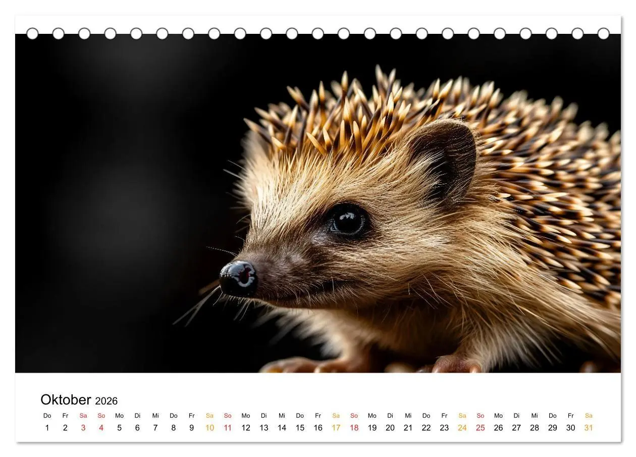 Bild: 9783457323953 | Wilde Heimat - Tiere unserer Natur (Tischkalender 2026 DIN A5...
