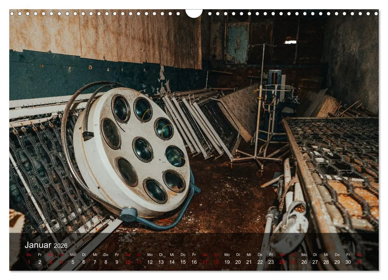 Bild: 9783457563953 | Geheimnisvolle Orte - Die etwas anderen Lost Places (Wandkalender...