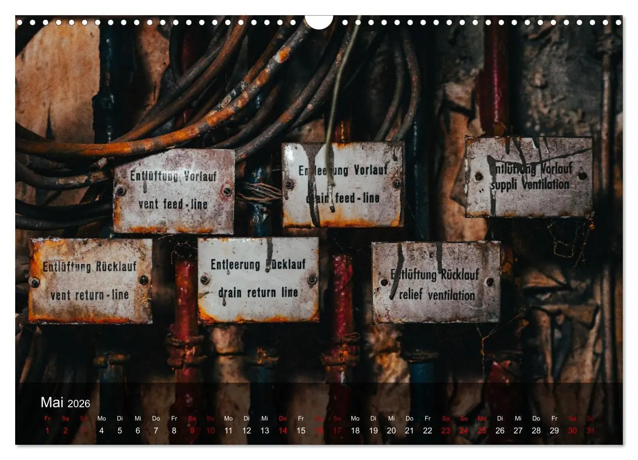 Bild: 9783457563953 | Geheimnisvolle Orte - Die etwas anderen Lost Places (Wandkalender...