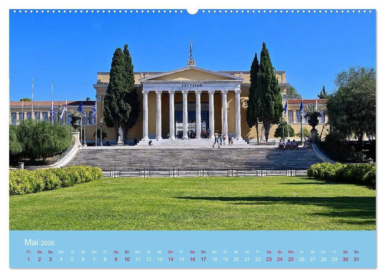Bild: 9783457703953 | Geliebtes Athen (hochwertiger Premium Wandkalender 2026 DIN A2...