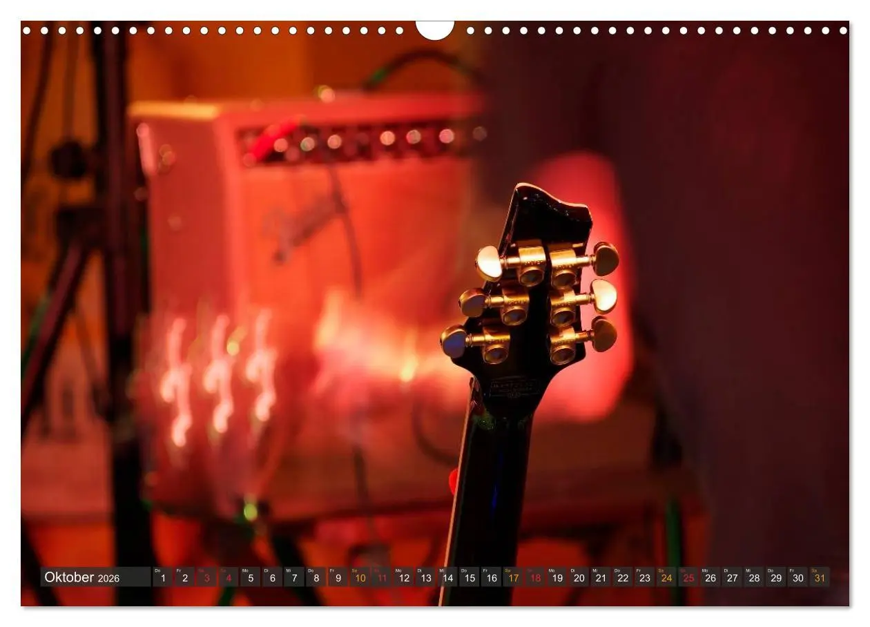 Bild: 9783516033953 | E-Gitarren - einfach cool (Wandkalender 2026 DIN A3 quer), CALVENDO...