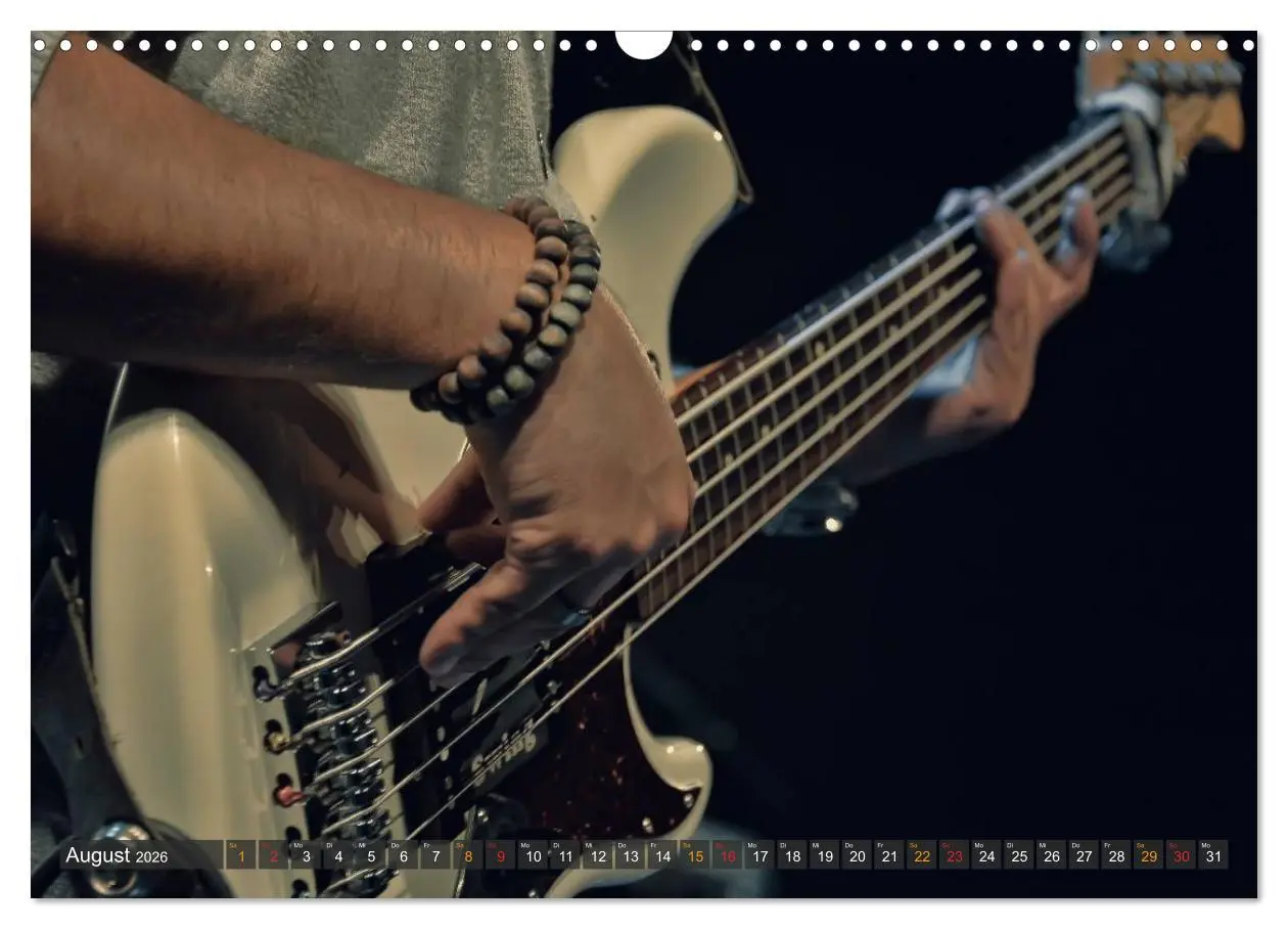 Bild: 9783516033953 | E-Gitarren - einfach cool (Wandkalender 2026 DIN A3 quer), CALVENDO...
