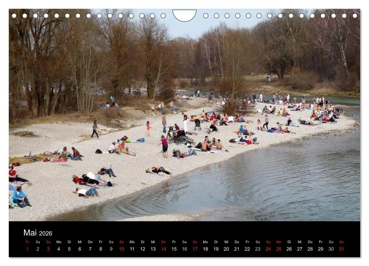 Bild: 9783516103953 | Die Isar - Von Scharnitz bis München (Wandkalender 2026 DIN A4...