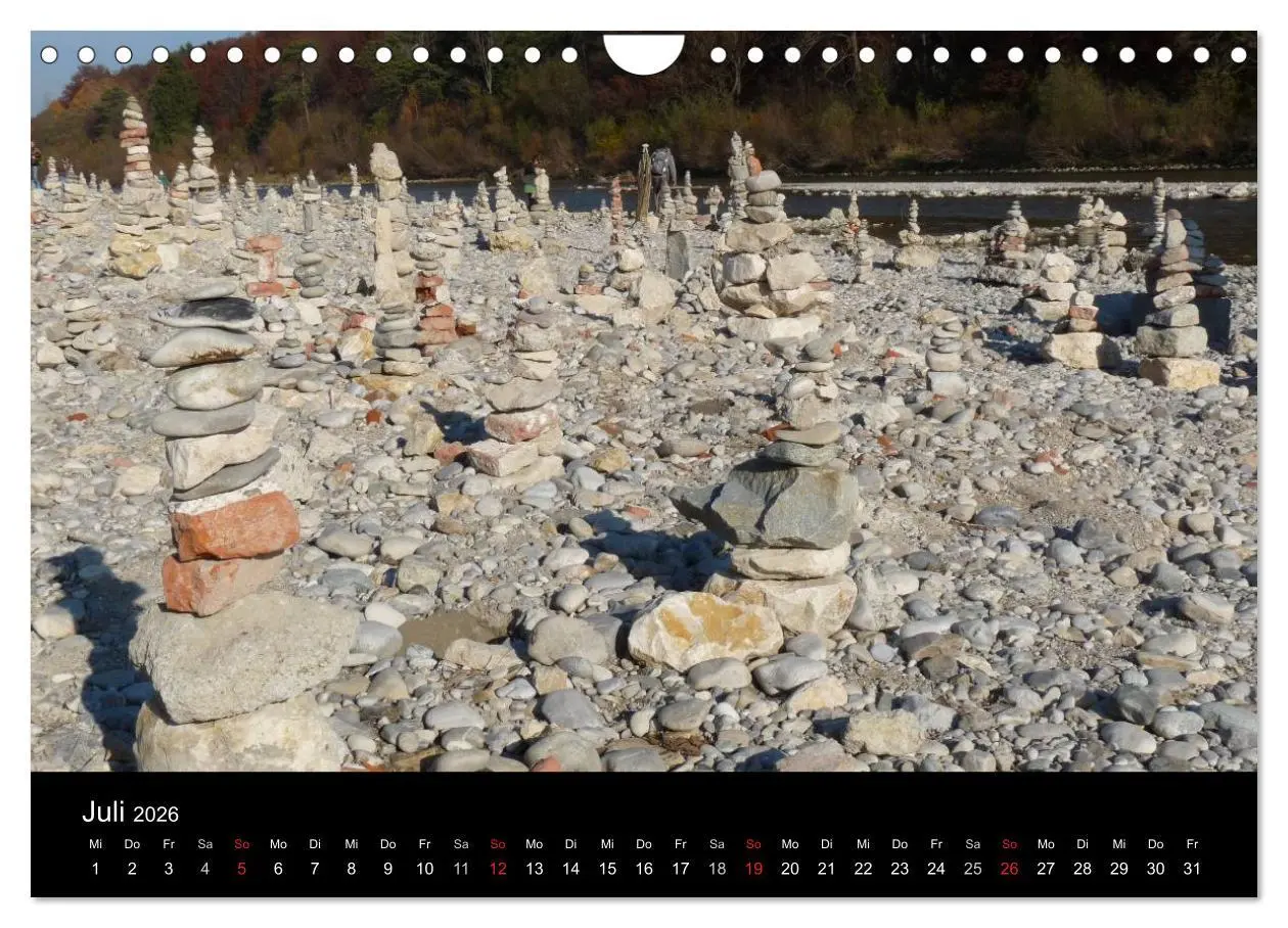 Bild: 9783516103953 | Die Isar - Von Scharnitz bis München (Wandkalender 2026 DIN A4...